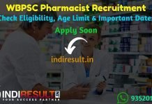 WBPSC Pharmacist Recruitment 2019 - Check WBPSC Pharmacist Notification, Eligibility Criteria, Age Limit, Educational Qualification and Selection process. West Bengal Public Service Commission WBPSC invites Online application to fill 200 vacancy of Pharmacist Grade III Posts. This is a great opportunity for the applicants who are searching for Govt Jobs in West Bengal.