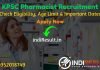 Kerala KPSC Pharmacist Recruitment 2019 - Check KPSC Pharmacist Vacancy Notification, Eligibility Criteria, Age Limit, Educational Qualification and selection process. Kerala Public Service Commission KPSC invited online application to fill 45 vacancy of Pharmacist Grade - II posts. This is a great opportunity for the applicants who are searching for Govt Jobs in Kerala.