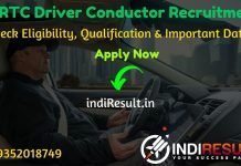 KSRTC Driver Conductor Recruitment 2020 - Check KSRTC Driver Conductor Notification, Eligibility Criteria, Age Limit, Educational Qualification and selection process. Karnataka State Road Transport Corporation KSRTC invites online application to fill KSRTC 3745 Driver Conductor Vacancy posts. Out of total, 1200 vacancies are for KSRTC Driver Recruitment 2020 and 2545 are for KSRTC Conductor Recruitment 2020.