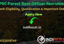 TSPSC FBO Recruitment 2020 - Check TSPSC Forest Beat Officer Recruitment Notification, Eligibility Criteria, Age Limit, Educational Qualification and selection process. Telangana State Public Service Commission TSPSC will invite online application to fill 1857 vacancy of FBO posts. This is a great opportunity for the applicants who are searching for Govt Jobs in Telangana.