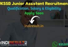 JKSSB Junior Assistant Recruitment 2021 - Check JKSSB 232 Junior Assistant Vacancy Notification, Eligibility Criteria, Salary, Age Limit, Qualification.
