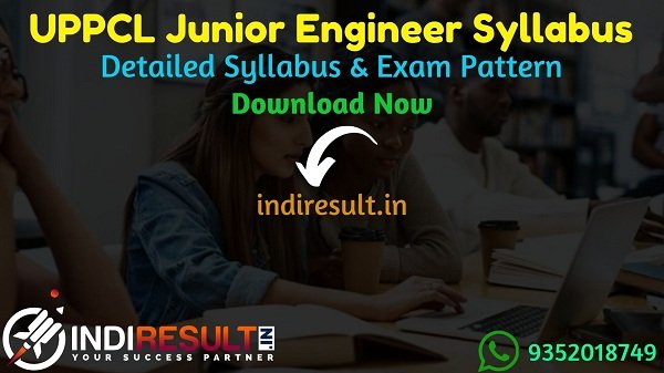 UPPCL JE Syllabus 2021 -Download UPPCL Junior Engineer Electrical Civil Syllabus pdf in Hindi/English & UPPCL JE Exam Pattern, UPPCL JE Electrical Syllabus.
