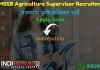 RSMSSB Agriculture Supervisor Recruitment 2021 - Apply RSMSSB 2254 Krishi Paryavekshak Vacancy, Rajasthan Ag Supervisor Vacancy Notification, Salary.