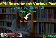 RVPN Recruitment 2021 - Rajasthan Vidyut Vibhag published RVPN 1295 Jr Accountant, Junior Assistant, Steno, JLO, JPA Recruitment Notification pdf.