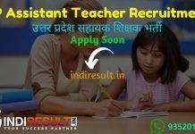 UP Assistant Teacher Recruitment 2022 -Apply Online UP 1894 Assistant Teacher Vacancy Notification, Eligibility, Salary, Age Limit, Qualification, Last Date