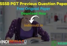 DSSSB PGT Previous Question Papers -Download DSSSB PGT Previous Year Question Papers pdf & DSSSB PGT Teacher Question Paper. Get DSSSB PGT Previous Papers.
