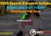 DSSSB Special Educator Syllabus 2022 -Download DSSSB Special Educaton Teacher Syllabus pdf in Hindi/English. Download DSSSB Special Teacher Syllabus Pdf.