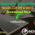RBI Security Guard Result 2021 - Download RBI Reserve Bank of India Security Guard Result,Cut off & Merit. Result Date Of RBI Security Guard is 25 June 2021