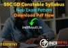 SSC GD Syllabus 2021 – Download SSC GD Constable Syllabus pdf in Hindi/English & SSC GD Exam Pattern. Get SSC GD Exam Syllabus in Hindi Pdf Free.
