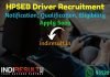 HPSEB Driver Recruitment 2021 -Apply online HPSEB 50 Driver Vacancy Notification, Eligibility Criteria, Salary, Age Limit, Qualification, Last Date hpseb.in