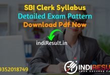 SBI Clerk Syllabus 2022-Download SBI Clerk 2022 Syllabus Pdf in Hindi/English for Pre & Mains. SBI Clerk Exam Syllabus in Hindi/English Pdf & Exam Pattern.