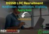 DSSSB LDC Recruitment 2022 -Apply Online DSSSB 1500+ Jr Secretariat Assistant JSA Vacancy Notification, Eligibility, Salary, Age Limit, Last Date, Exam Date