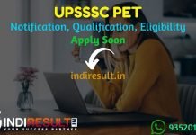 UPSSSC PET 2021 - Uttar Pradesh Preliminary Eligibility Test UP PET is eligibility test for Group C vacancies under UPSSSC. Apply online for UP PET 2021.