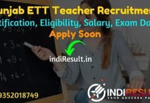 Punjab ETT Teacher Recruitment 2021 - Apply for Punjab 6635 ETT Vacancy Notification, Eligibility Criteria, Salary, Age Limit, Qualification, Last Date.