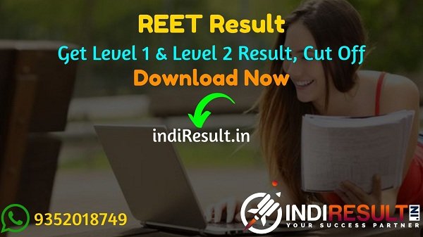 REET Result 2022 -Download RBSE Rajasthan REET Level 1 & 2 Result Name wise. Result Date of REET Exam is 02 November 2021. reetbser21.com result link.