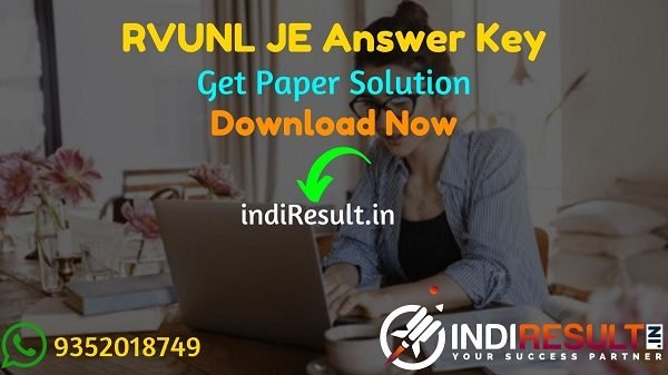 RVUNL JE Answer Key 2021 - Download RVUNL JEN Answer Key Pdf. Download RVUNL Junior Engineer Paper Solution Key here & energy.rajasthan.gov.in.