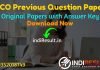 RIICO Previous Question Papers -Download RIICO Junior Assistant, Stenographer, JE, JLO, Accounts Officer, Programmer, Assistant Engineer Previous Year Paper