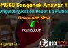 RSMSSB Sanganak Answer Key 2021 - Download RSMSSB Computer Answer Key Pdf. rsmssb.rajasthan.gov.in Sanganak Answer Key & Solved Paper Pdf Set Wise.