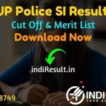 UP Police SI Result 2022 -Download UP SI Result. Get UP Police Sub Inspector, PC, FO Result, Cut Off. Result Date Of UP Police SI Exam is 15 April 2022.