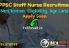 UPPSC Staff Nurse Recruitment 2022 -Apply Online UPPSC 558 Staff Nurse Vacancy Notification, Eligibility, Age Limit, Salary, Last Date, Exam Date.