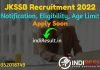 JKSSB Recruitment 2022 -Apply Online JKSSB 257 Jr Assistant, Computer Operator, Jr Steno, ASO & Driver Vacancy Notification, Eligibility, Salary, Age Limit.