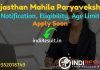Rajasthan Mahila Paryavekshak Recruitment 2022 -Apply RSMSSB 900 Anganwadi Women Supervisor Vacancy Notification, Eligibility, Salary, Age Limit. Last Date.