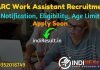 BARC Work Assistant Recruitment 2022 -Apply BARC 89 Work Assistant, Steno, Driver Vacancy Notification, Eligibility Criteria, Salary, Age Limit, Last Date.