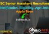 PPSC Senior Assistant Recruitment 2022 -Apply PPSC 198 Senior Assistant Vacancy Notification, Eligibility, Age Limit, Salary, Online Application, Last Date.