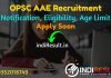 OPSC AAE Recruitment 2022 –Apply Online OPSC 102 Assistant Agricultural Engineer Vacancy Notification, Eligibility Criteria, Age Limit, Salary, Last Date.