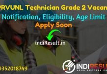 UPRVUNL Technician Grade 2 Recruitment 2022 -Apply UPRVUNL 128 Technician Grade 2 Vacancy, Notification, Eligibility Criteria, Age Limit, Salary, Last Date.