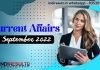 14 September 2022 Current Affairs -Download Daily Current Affairs Quiz in Hindi Pdf. Students can download Today's Top GK Current Affairs Pdf in Hindi.