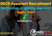 BSCB Assistant Recruitment 2022 -Bihar State Cooperative Bank 276 Assistant & Assistant Manager Vacancy Notification, Eligibility,Age Limit,Salary,Last Date