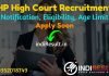HP High Court Recruitment 2022 -Apply Himachal Pradesh High Court 444 Protocol Officer, Clerk, JOA (IT), Process Server, Peon, Steno Vacancy Notification.