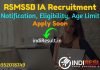 RSMSSB IA Recruitment 2022 -Apply Rajasthan 2734 Informatics Assistant (IA) Suchna Sahayak Vacancy Notification, Eligibility, Salary, Age Limit, Last Date.