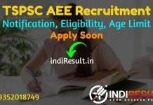 TSPSC AEE Recruitment 2022 -Apply HPSC 1540 Assistant Executive Engineer Vacancy Notification, Eligibility, Age Limit, Salary, Qualification, Last Date.