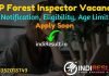 UPSSSC Forest Inspector Recruitment 2022 -Apply Online For Uttar Pradesh 701 Van Daroga Vacancy Notification, Eligibility, Age Limit, Salary, Last Date.